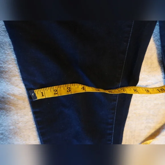 Levi's Denizen High Rise Ankle Skinny Blue Jeans Size 12/13 - Picture 10 of 11